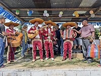 Mariachi’s als welkom