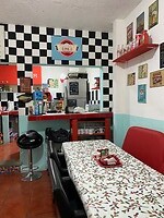 De kantine in American style
