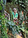 Tussen de planten
