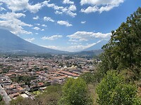 Uitzicht op Antigua