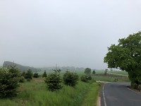 Mist en kou in de Eifel