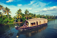 Natuurschoon in Kerala en Backwaters