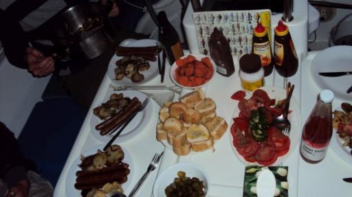 Dineren op de boot