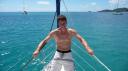 Chillen op het helderblauwe water