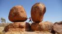 Devils Marbles in the middle of the desert!!