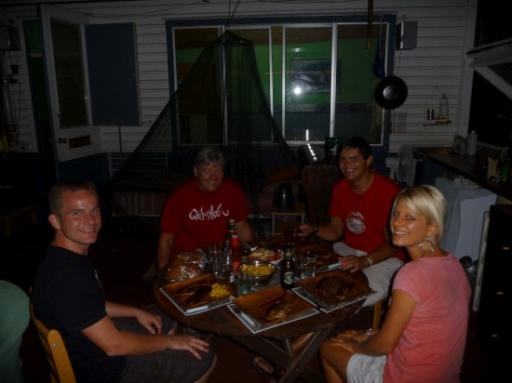 Lekkere BBQ bij Alan