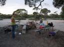 Kampspot op de Nullarbor