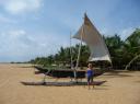 Sri Lankaans vissersbootje