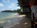 Het strand van Unawatuna... athans 'strand'?! ;-)