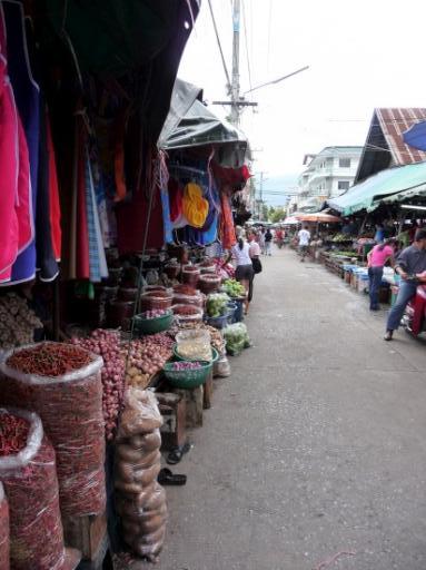 Op de markt