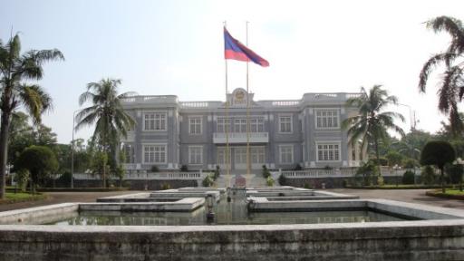 Royal Palace (zeg maar het Witte Huis van Laos)