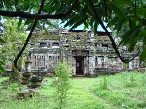 Wat Phu Champasak... enige Ankor tempel in Laos