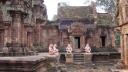 De vrouwentempel ofwel Pink tempel (Banteay Srei)