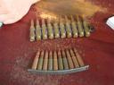 Kogels M60 (boven) en AK47 (onder)