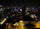 Op het Sheraton dakterras... uitzicht over Saigon!