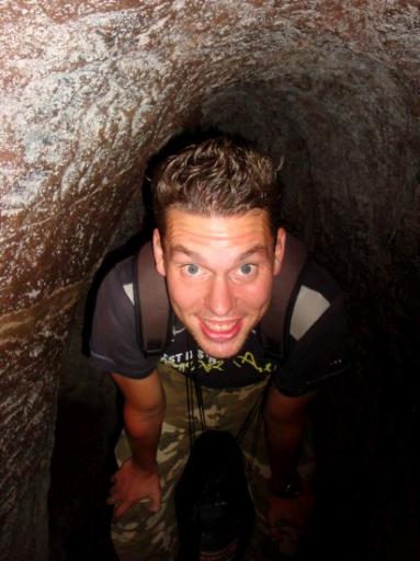 Deze tunnels werden gebruikt om in te wonen
