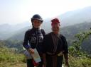 Op de foto met een local (Montagnards)
