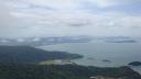 Op de top van de berg op Langkawi