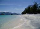 Het strand van Gili Trawangan.