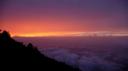 Zonsopkomst vanaf Vulkaan Agung