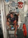 In de submarine