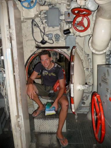 In de submarine
