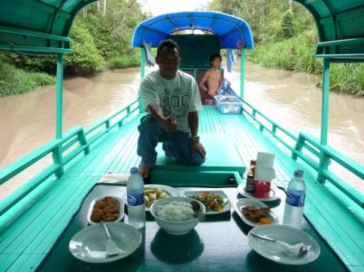 Onze boot, crew en eten