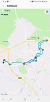De route vandaag 17 juli
