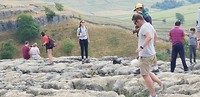 On top of Malham cove