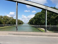 Over water