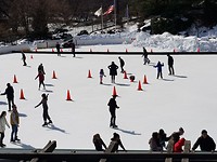 Schaatsen in Central Park