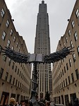 Ingang aan 5th Avenue Rockefeller Center