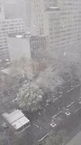 Het gaat steeds harder sneeuwen