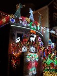 Kerst versieringen in Dyker Heights Brooklyn
