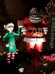 Kerst versieringen in Dyker Heights Brooklyn