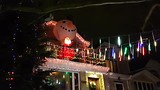 Kerst versieringen in Dyker Heights Brooklyn