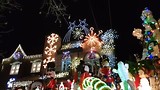 Kerst versieringen in Dyker Heights Brooklyn