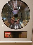 Platina plaat van Elvis