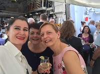 Martina (Oostenrijk) Ilona en ik