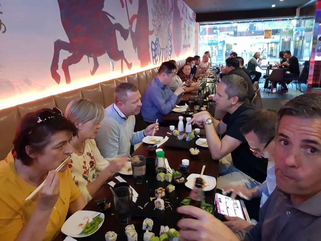 Time for sushi!