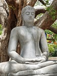 Boeddha bij Abhayagiri stoepa