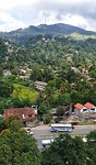 Uitzicht op Kandy