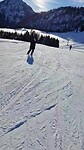 Filmpje van Iris op de piste