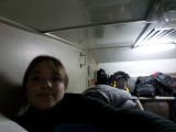 In de trein