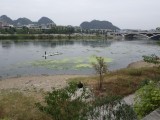 Ondertussen langs de rivier in Guilin