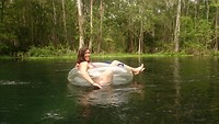Tuben op de Ichetucknee River