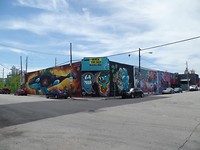 Het straatbeeld van Wynwood