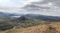 Het volgende dal met in de verte het Äftavatn meer