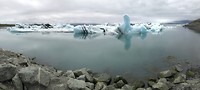 Het Jökulsárlón gletsjermeer