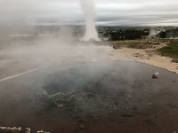 De Strokkur geiser